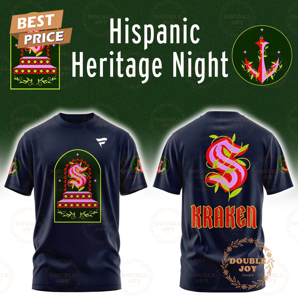Seattle Kraken x Hispanic Heritage Night 2025 Hoodie Seattle Kraken x Hispanic Heritage Night 2025 Hoodie