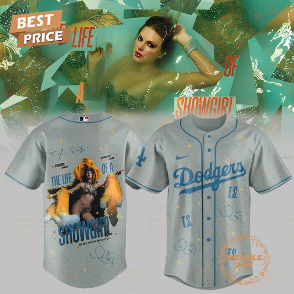 Taylor Swift x Los Angeles Dodgers Album “The Life Of A Showgirl” 2025 Baseball Jersey