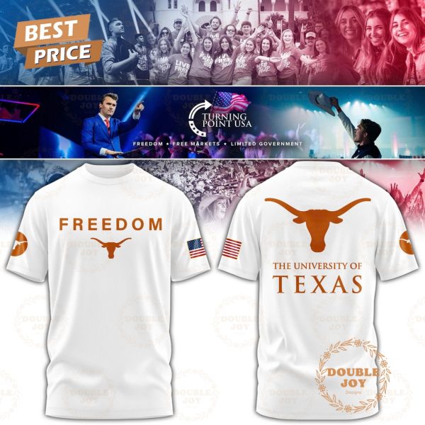 Texas Longhorns x Turning Point USA 2025 Freedom T-Shirt, Hoodie