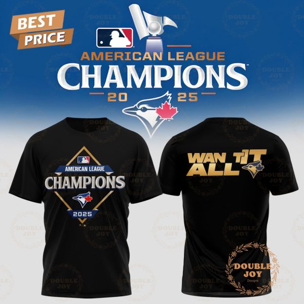 Toronto Blue Jays x American League Champions 2025 T-Shirt, Hoodie