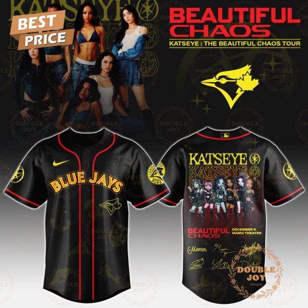 Toronto Blue Jays x Katseye “The Beautiful Chaos Tour” 2025 Baseball Jersey