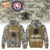 Utah Jazz NBA x Hoops For Troops 2025 Hoodie