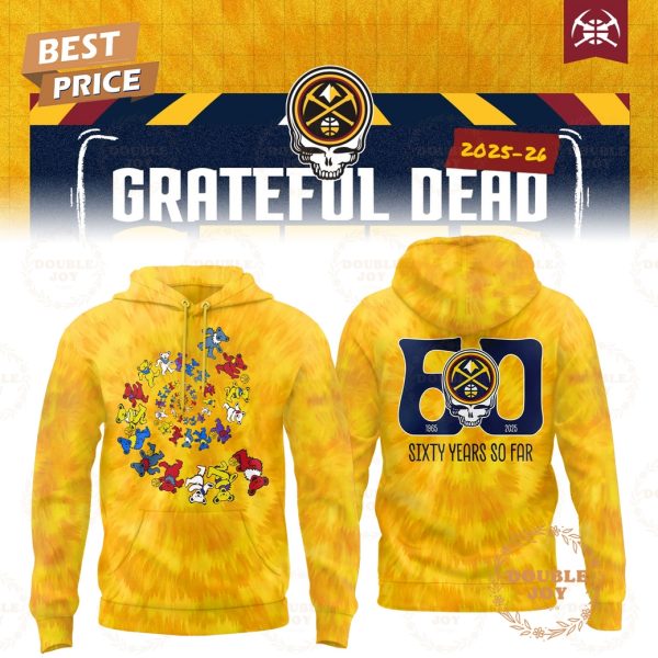 Grateful Dead 60 Years So Far 2025 Hoodie