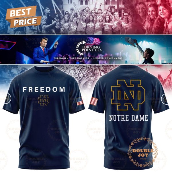 Notre Dame Fighting Irish x Turning Point USA FREEDOM 2025 Hoodie