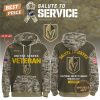 Utah Mammoth x NHL Salute To Service Custom Name 2025 Hoodie
