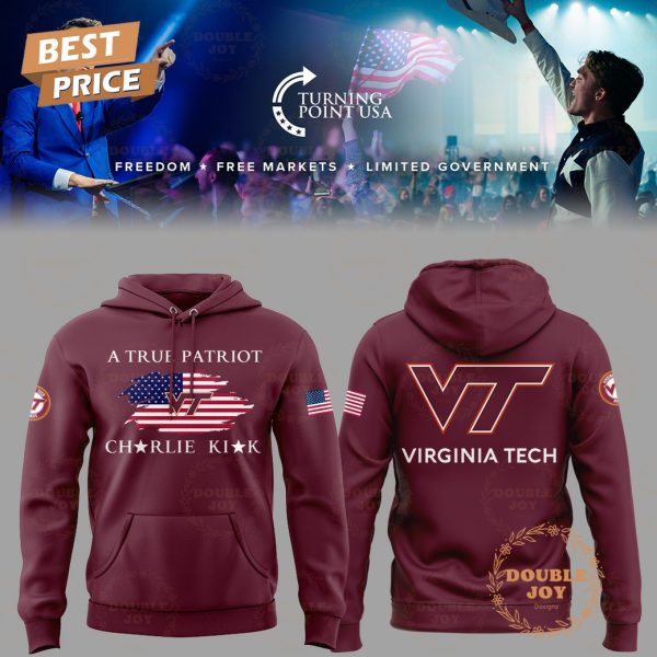 Virginia Tech x Turning Point USA 2025 Hoodie