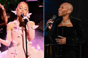 Ariana Grande and Cynthia Erivo