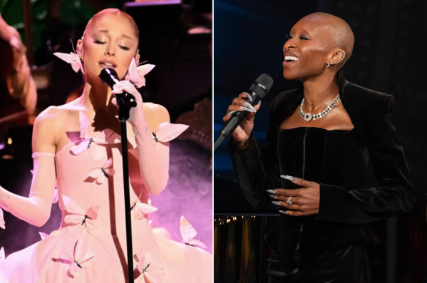 Ariana Grande and Cynthia Erivo