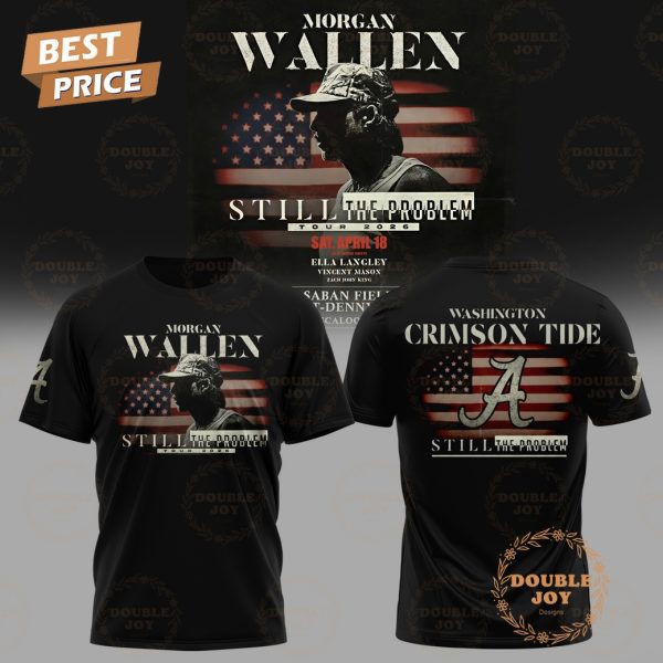 Alabama Crimson Tide x Morgan Wallen Still The Problem Tour 2026 T-Shirt, Hoodie
