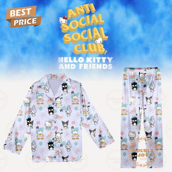 Anti Social Social Club 2025 x Hello Kitty and Friends Pajamas