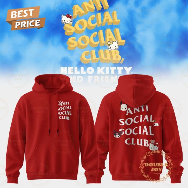 Anti Social Social Club x 2025 Hello Kitty and Friends Hoodie