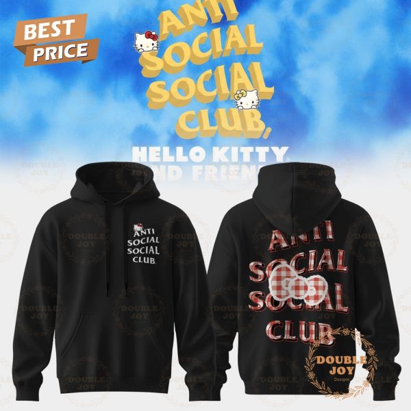 Anti Social Social Club x Hello Kitty and Friends 2025 Hoodie