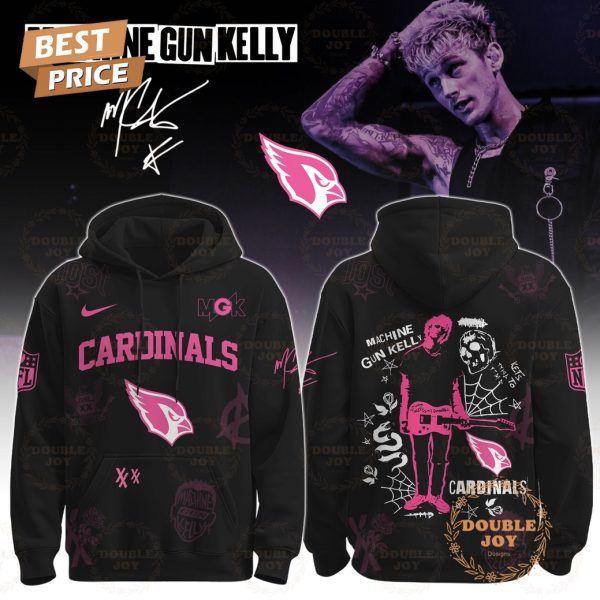 Arizona Cardinals x Machine Gun Kelly Tour The Lost Americana 2025 Hoodie
