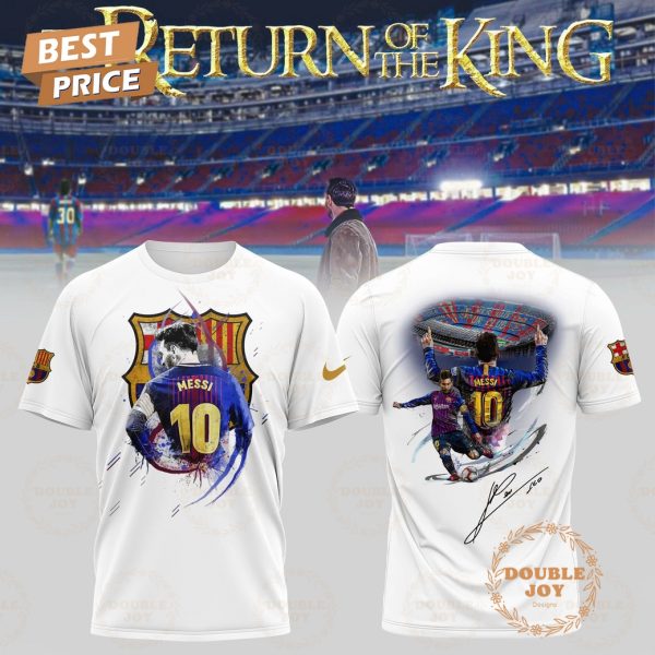 Barcelona x Lionel Messi THE KING 2025 T-Shirt, Hoodie