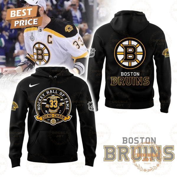 Boston Bruins x Zdeno Chara 2025 Hockey Hall Of Fame Hoodie