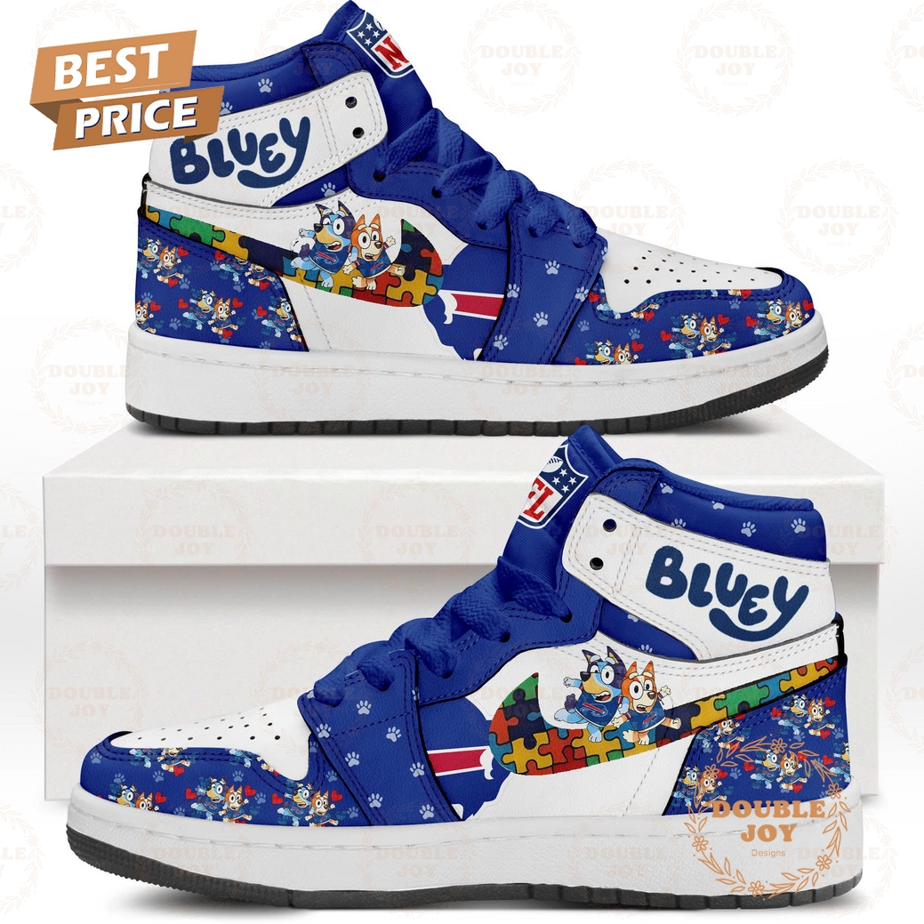 Buffalo Bills x Happy Autism Bluey V2 2025 Air Jordan 1 Hightop Shoes Buffalo Bills x Happy Autism Bluey V2 2025 Air Jordan 1 Hightop Shoes