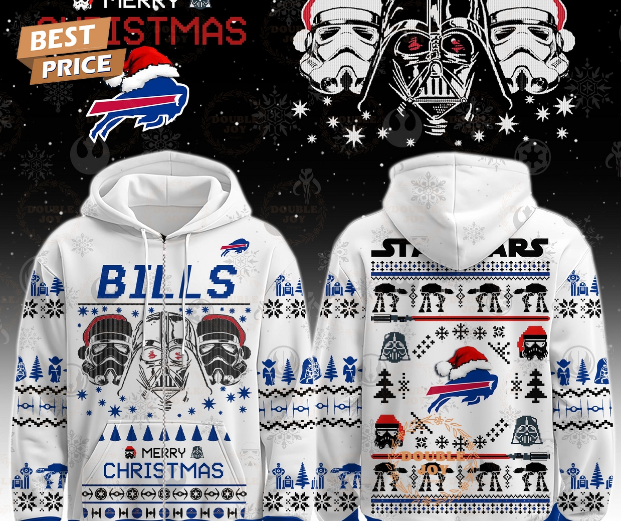 Buffalo Bills x Star Wars Merry Christmas 2025 Hoodie Buffalo Bills x Star Wars Merry Christmas 2025 Hoodie