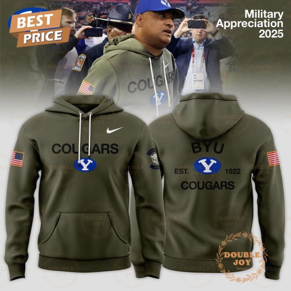 BYU Cougars x Military Appreciation COUGARS 2025 Hoodie