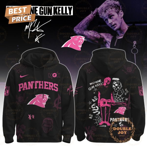 Carolina Panthers x Machine Gun Kelly Tour The Lost Americana 2025 Hoodie