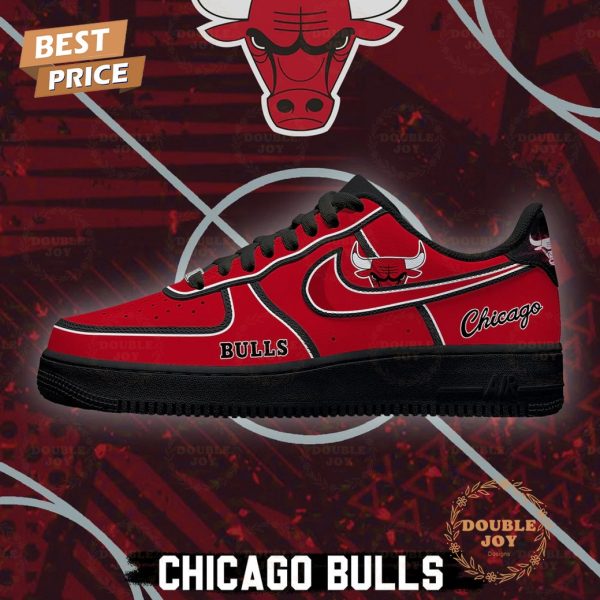 Chicago Bulls City Edition 2025 Air Force 1 Sneakers