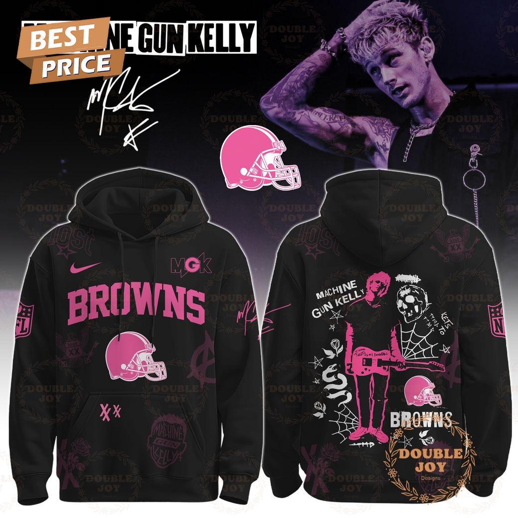 Cleveland Browns x Machine Gun Kelly Tour The Lost Americana 2025 Hoodie Cleveland Browns x Machine Gun Kelly Tour The Lost Americana 2025 Hoodie
