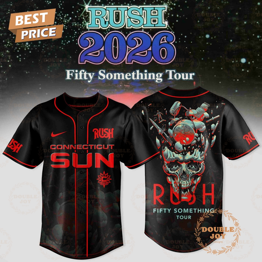 Connecticut Sun x RUSH Tour 2026 Baseball Jersey