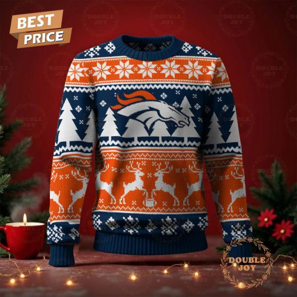 Denver Broncos Merry Christmas 2025 Sweater