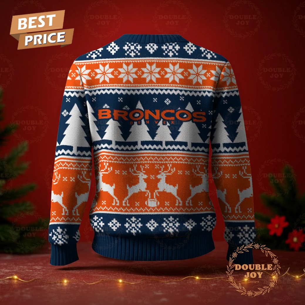 Denver Broncos Merry Christmas 2025 Sweater