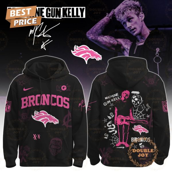 Denver Broncos x Machine Gun Kelly Tour The Lost Americana 2025 Hoodie