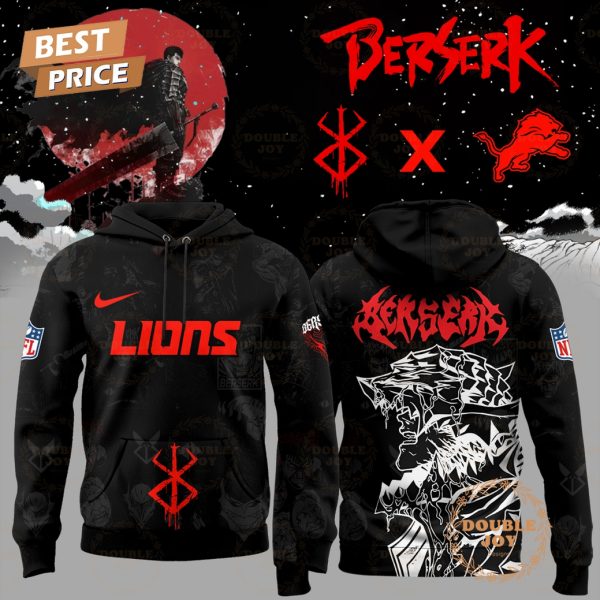 Detroit Lions x Berserk Edition 2025 Hoodie