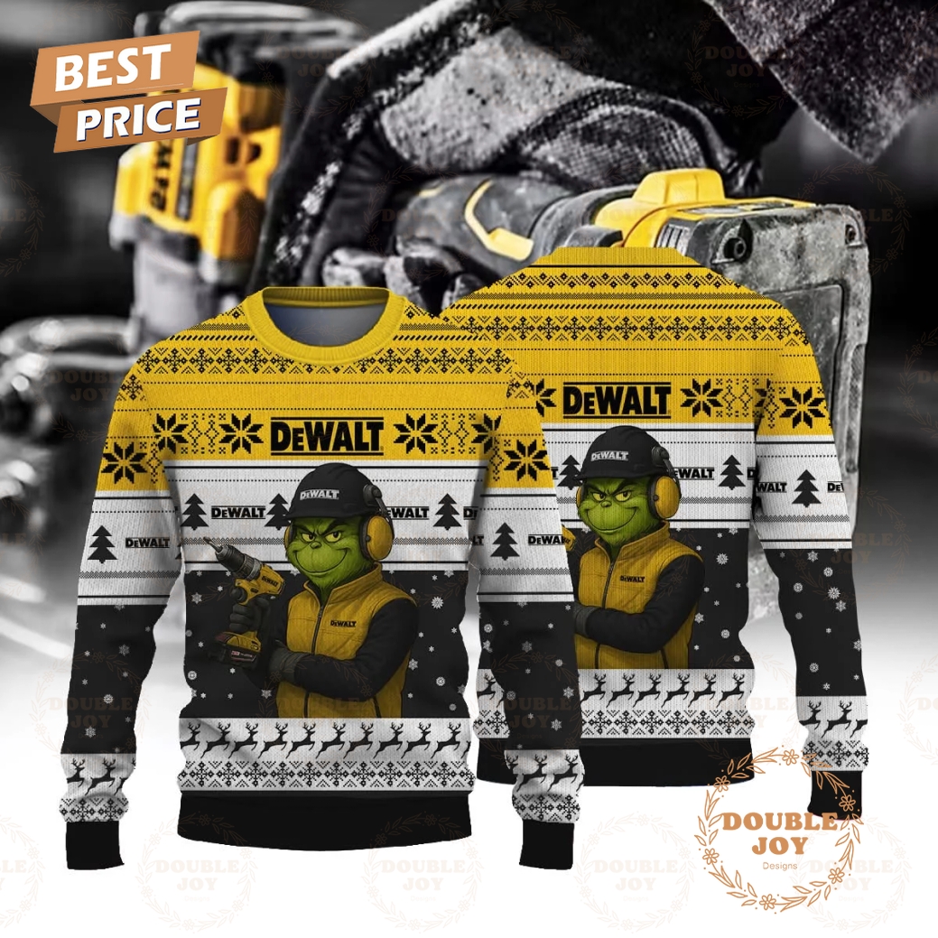DeWalt x Grinch 2025 Sweater