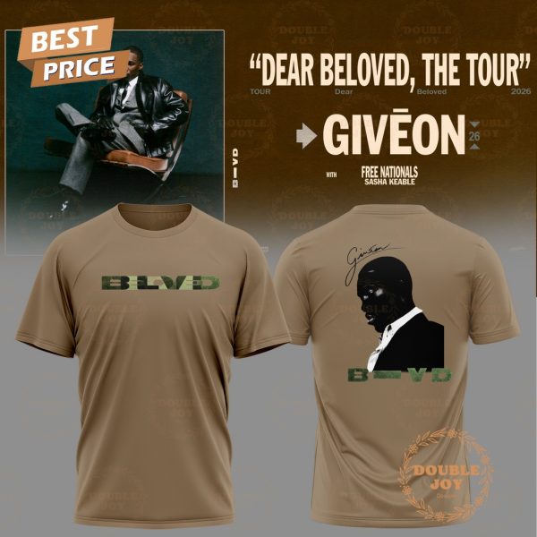 GIVEON x Dear Beloved The Tour 2025 T-Shirt, Hoodie
