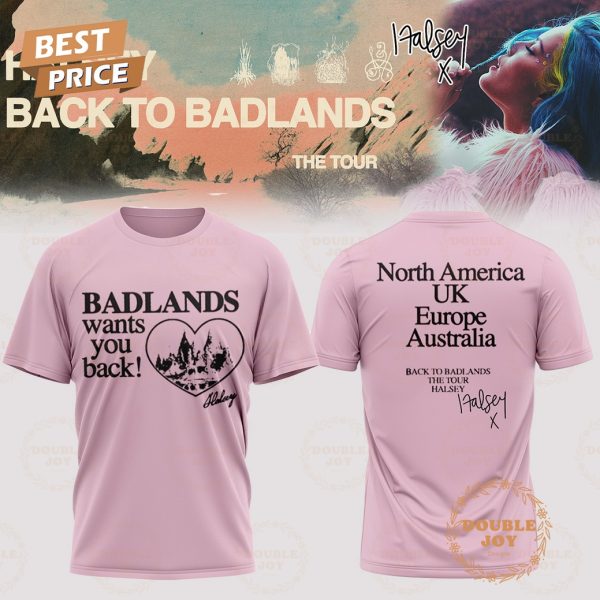 Halsey x Back to Badlands Tour 2025 North America UK Europe Australia T-Shirt, Hoodie