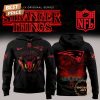 Hell Fire Club Stranger Things 5 x Philadelphia Eagles 2025 Hoodie
