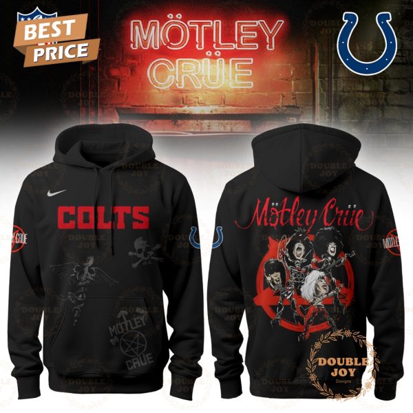 Indianapolis Colts x Mötley Crüe Tour 2026 Hoodie
