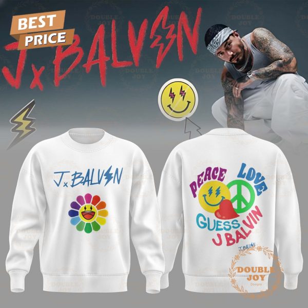 J Balvin x Guess Men’s J Balvin Graphic 2025 Ugly Sweater