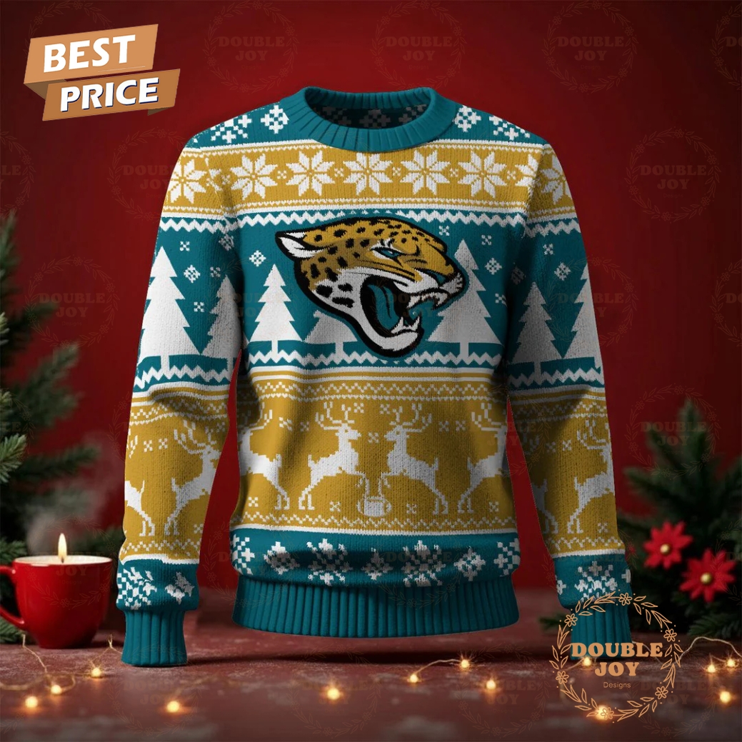 Jacksonville Jaguars Merry Christmas 2025 Sweater Jacksonville Jaguars Merry Christmas 2025 Sweater