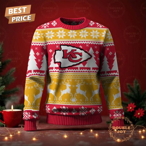 Kansas City Chiefs Merry Christmas 2025 Sweater