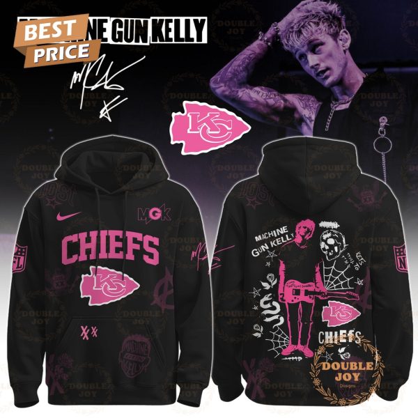 Kansas City Chiefs x Machine Gun Kelly Tour The Lost Americana 2025 Hoodie