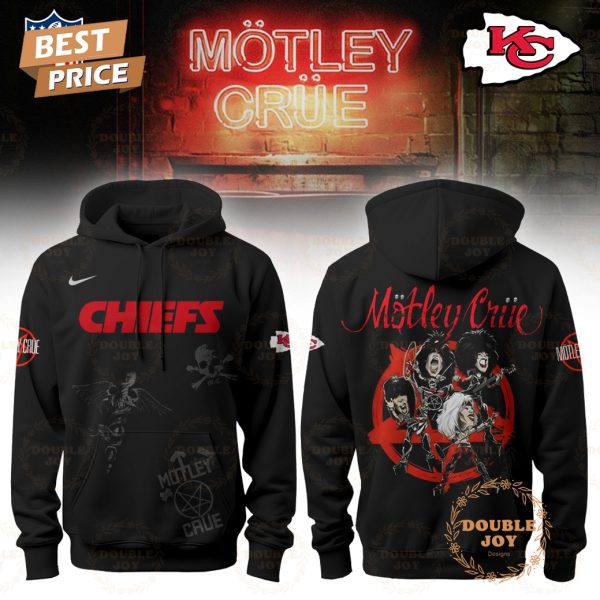 Kansas City Chiefs x Mötley Crüe Tour 2026 Hoodie