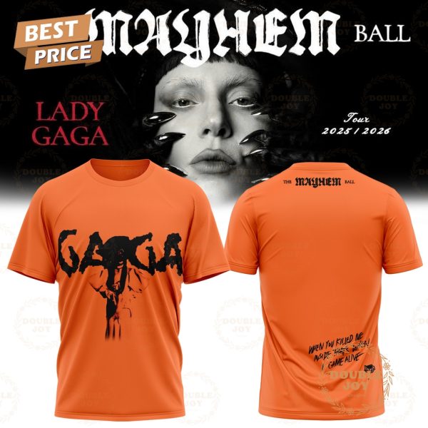 Lady Gaga The Mayhem Ball Tour 2025-2026 T-Shirt, Hoodie