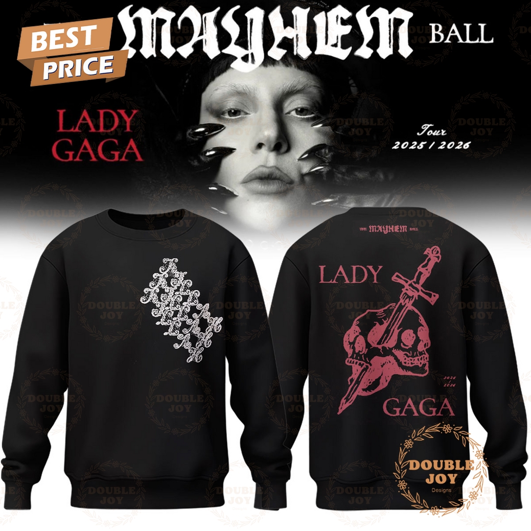 Lady Gaga The Mayhem Ball Tour Black T-Shirt, Hoodie Lady Gaga The Mayhem Ball Tour Black T-Shirt, Hoodie