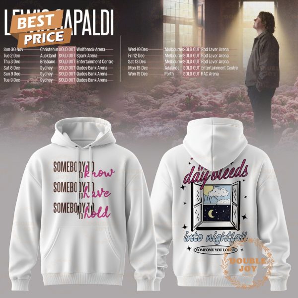 Lewis Capaldi x Australia And New Zealand Tour 2025 Hoodie