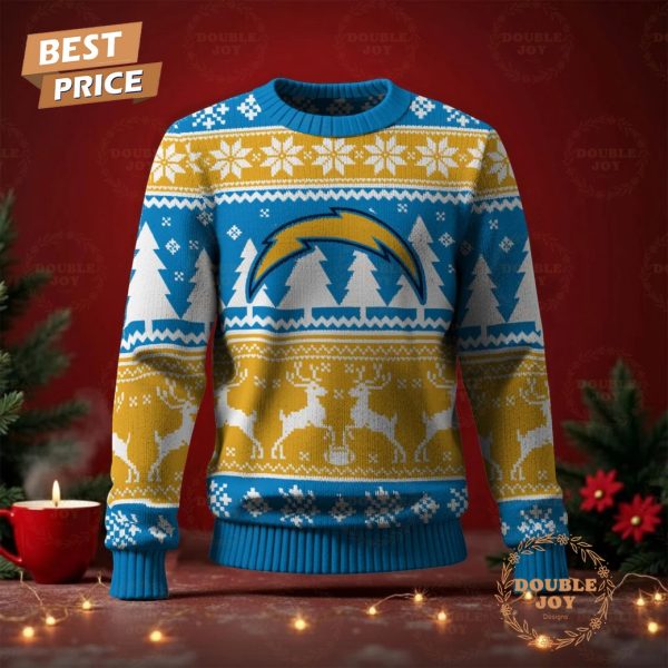 Los Angeles Chargers Merry Christmas 2025 Sweater