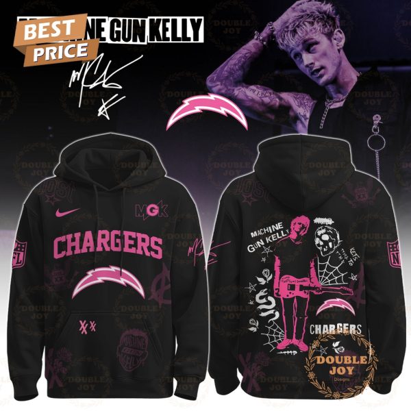 Los Angeles Chargers x Machine Gun Kelly Tour The Lost Americana 2025 Hoodie