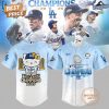Los Angeles Dodgers x Hellokitty World Series 2025 Champions BACK to BACK Baseball Jersey