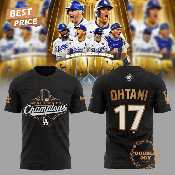 Los Angeles Dodgers x Ohtani 2025 World Series Champions T-Shirt, Hoodie