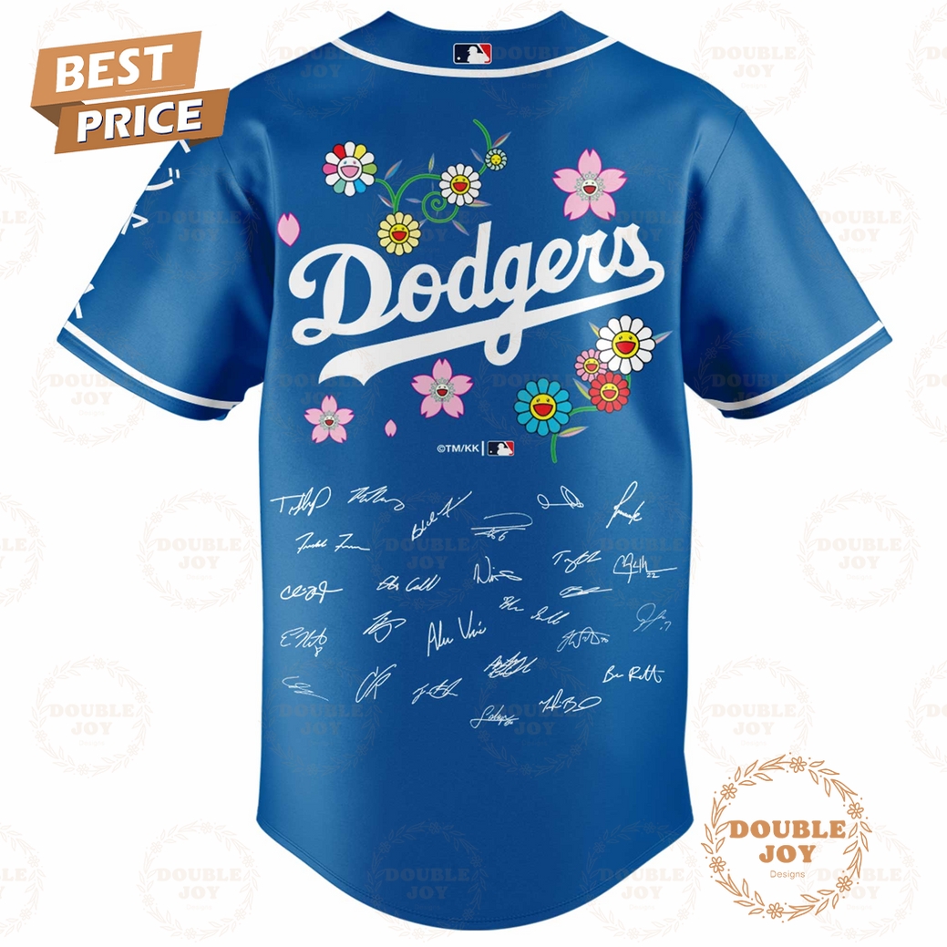 Los Angeles Dodgers x Takashi Murakami World Series Champions 2025 Baseball Jersey Los Angeles Dodgers x Takashi Murakami World Series Champions 2025 Baseball Jersey