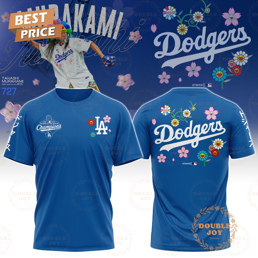 Los Angeles Dodgers x Takashi Murakami World Series Champions 2025 T-Shirt, Hoodie Los Angeles Dodgers x Takashi Murakami World Series Champions 2025 T-Shirt, Hoodie