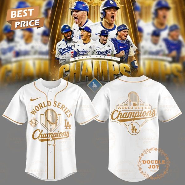 Los Angeles Dodgers x World Series Champs 2025 Baseball Jersey